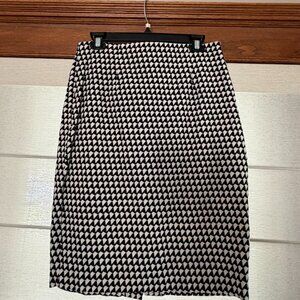Banana Republic Houndstooth Pencil Skirt